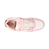 TENIS POLO MUJER IRI01R SIMIPIEL ROSA/BEIGE