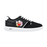TENIS CASUALES BT21 MUJER BT6012 SIMIPIEL NEGRO