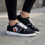 TENIS CASUALES BT21 MUJER BT6012 SIMIPIEL NEGRO