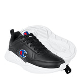TENIS CHAMPION HOMBRE CAS10222M SIMIPIEL NEGRO