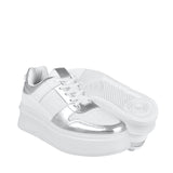 TENIS CASUALES DAMA STYLO 122 SIMIPIEL BLANCO
