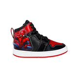 TENIS CASUALES NIÑO SPIDERMAN 3977 SIMIPIEL NEGRO 15-17