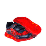 TENIS CASUALES NIÑO SPIDERMAN 4165 TEXTIL ROJO/AZUL 18-21