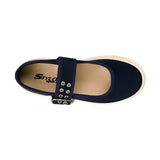 TENIS CASUALES DAMA STYLO 4006 SUEDE AZUL