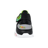 TENIS CASUALES NIÑO STYLO 3008 SIMIPIEL NEGRO 18-21