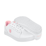 TENIS CASUALES K-SWISS MUJER 9F664187 PIEL BCO