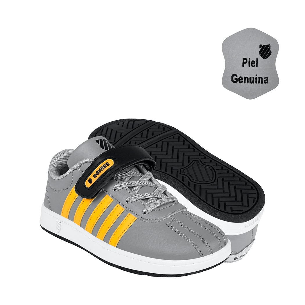 Calzadosmarioflores Zapateria Mario En Flores K Swiss Grises Tenis K-Swiss Drop M2 Hombre