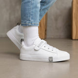 TENIS K-SWISS NIÑA 5F489100 SIMIPIEL BLANCO 17-22