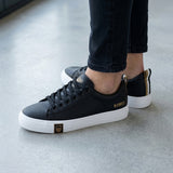 TENIS K-SWISS MUJER 8F489002 SIMIPIEL NEGRO