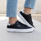 TENIS K-SWISS MUJER 9F563002 SIMIPIEL NEGRO
