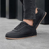 TENIS CASUALES STYLO HOMBRE 12339 SIMIPIEL NEGRO
