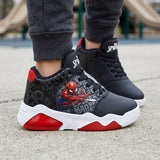 TENIS SPIDERMAN NIÑO 2010 SUEDE NEGRO 17-21