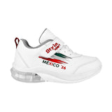 TENIS STYLO NIÑO 1718-F SIMIPIEL BLANCO 18-21
