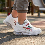 TENIS STYLO NIÑO 1718-F SIMIPIEL BLANCO 18-21