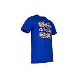 PLAYERA CASUAL CABALLERO ADIDAS IN7935 TEXTIL AZUL