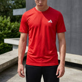PLAYERA ENTRENAMIENTO ADIDAS HOMBRE GM2108 POLIÉSTER ROJO