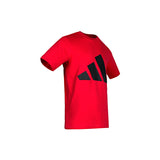 T-SHIRT CABALLERO ADIDAS JE8934 TEXTIL ROJO
