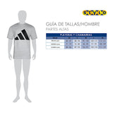 T-SHIRT CABALLERO ADIDAS JE8948 TEXTIL GRIS