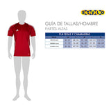 PLAYERA ADIDAS HOMBRE IS1016 POLIÉSTER ROJO