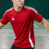 PLAYERA ADIDAS HOMBRE IS1016 POLIÉSTER ROJO