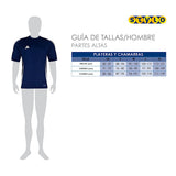 PLAYERA ADIDAS HOMBRE IS1018 POLIESTER AZUL
