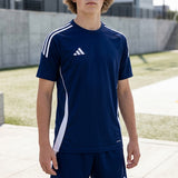 PLAYERA ADIDAS HOMBRE IS1018 POLIESTER AZUL