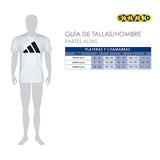 PLAYERA HOMBRE ADIDAS IM4373 TEXTIL BLANCO