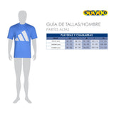 PLAYERA ADIDAS HOMBRE JX3283 TEXTIL AZUL