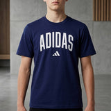 PLAYERA ADIDAS HOMBRE JM6417 TEXTIL AZUL