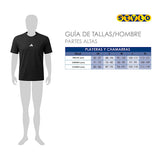 PLAYERA ADIDAS HOMBRE JE9024 TEXTIL NEGRO