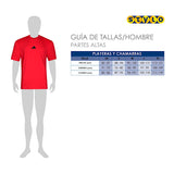 PLAYERA ADIDAS HOMBRE JF1095 TEXTIL ROJO