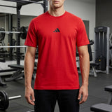PLAYERA ADIDAS HOMBRE JF1095 TEXTIL ROJO