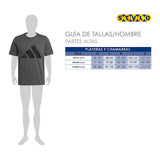 PLAYERA ADIDAS HOMBRE KC0919 TEXTIL GRIS