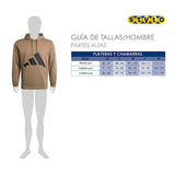SUDADERA ADIDAS HOMBRE KF2328 TEXTIL CAFÉ