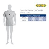 PLAYERA ADIDAS HOMBRE JF1091 TEXTIL GRIS