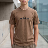 PLAYERA ADIDAS HOMBRE KF2390 TEXTIL CAFÉ