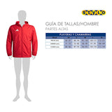 ROMPEVIENTOS ADIDAS HOMBRE KQ9072 POLIÉSTER ROJO