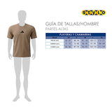 PLAYERA ADIDAS HOMBRE KF2229 TEXTIL CAFÉ