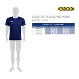 PLAYERA ADIDAS HOMBRE JZ2504 POLIÉSTER AZUL