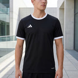 PLAYERA ADIDAS HOMBRE JZ2505 POLIÉSTER NEGRO - Negro / L