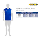 PLAYERA ADIDAS HOMBRE DP3231 POLIÉSTER AZUL