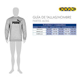 SUDADERA CABALLERO PUMA 58668003 TEXTIL GRIS
