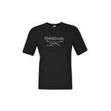 T-SHIRT CABALLERO REEBOK CL F VECTOR TEE GU3886 TEXTIL NEGRO