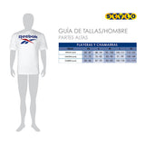 T-SHIRT CABALLERO REEBOK 100071175-IM161 TEXTIL BLANCO
