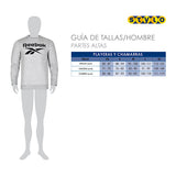 SUDADERA CABALLERO REEBOK 100050273 TEXTIL GRIS