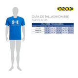 PLAYERA UNDER ARMOUR HOMBRE 1382911402 TEXTIL AZUL