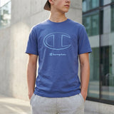 T-SHIRT CABALLERO CHAMPION GPMSS2500622 TEX AZUL