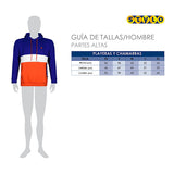 SUDADERA CABALLERO POLO SD02037 TEXTIL AZUL