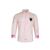 CAMISA CASUAL CABALLERO POLO CA02945 TEXTIL ROSA
