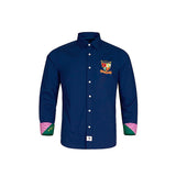 CAMISA CASUAL CABALLERO POLO CA02906 TEXTIL AZUL